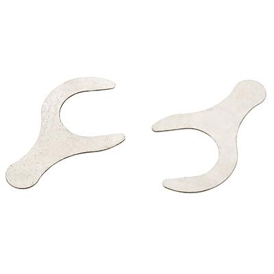 Jagwire 6 Bolt Rotor Shims (Silver)
