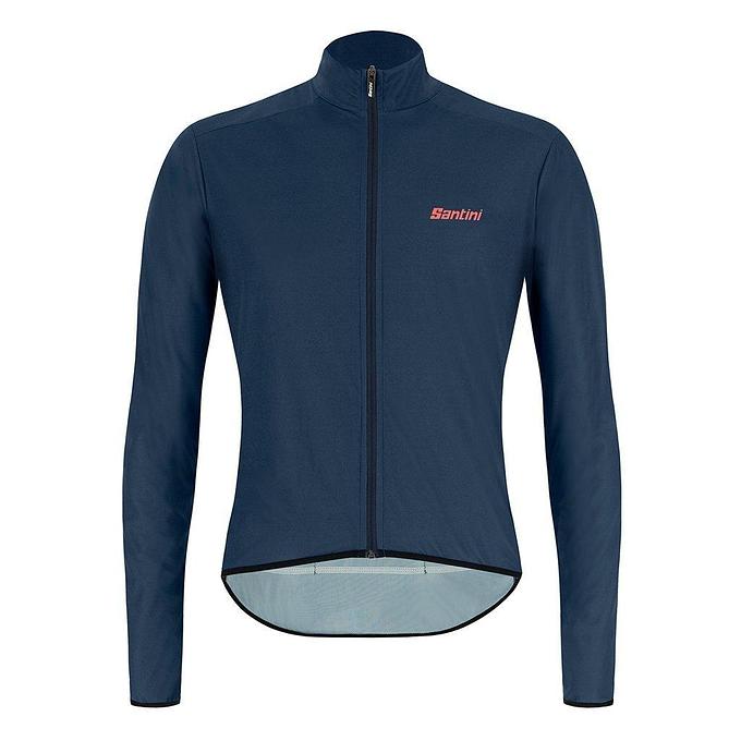 Santini Nebula Puro Windbreaker Mens Cycling Vest (Nautica Blue)