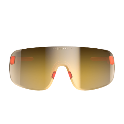 POC Elicit Sport Sunglasses (Fluorescent Orange Translucent)