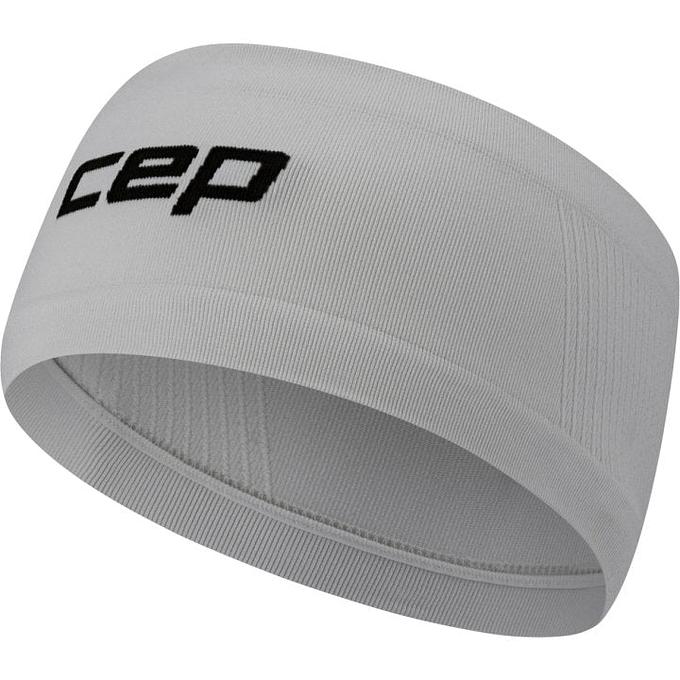CEP Compression Core Run 3.0 Headband (Light Grey)
