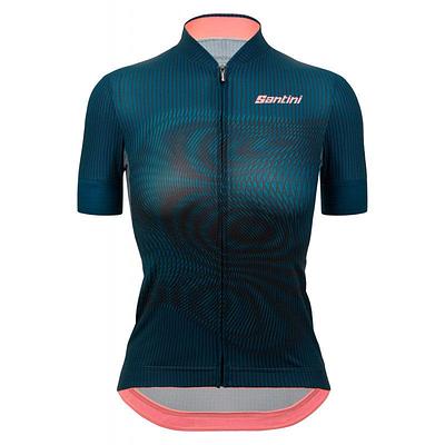Santini Delta Vortex Women's Cycling Jersey (Teal)