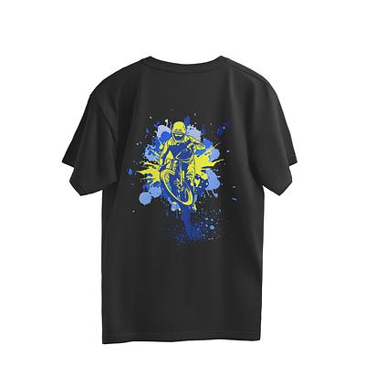 Sport Canvas Splash Oversized Unisex T-Shirt