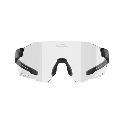 Magicshine Windbreaker Photochromatic Sport Sunglasses (Black)