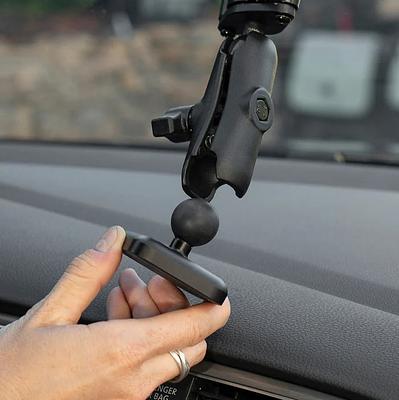 Peak Design Mobile Car Mount Ball Qi2 Charging Adapter (Black)