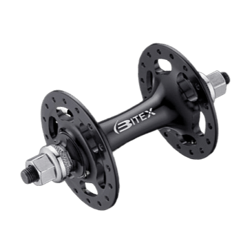 Bitex TKF10 Rim Brake Front Hub (Black)