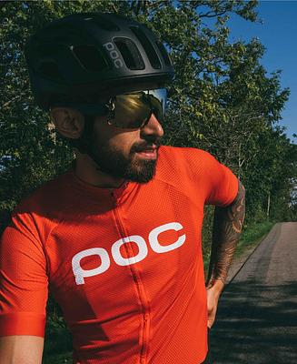 POC Aim Sport Sunglasses (Uranium Black - VGM)