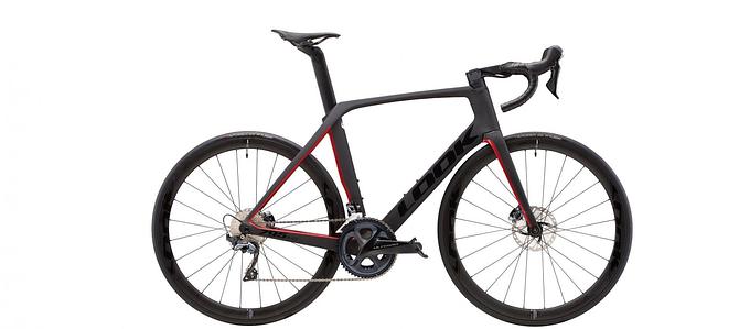 Look 795 Blade R38D (Black Mettalic Red Matte Glossy)