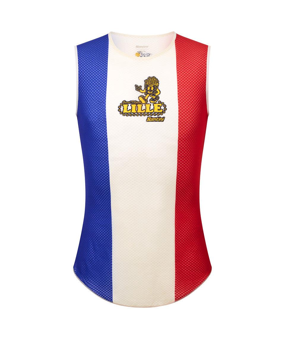 Santini TDF Grand Depart Lille Unisex Cycling Baselayer (Print)