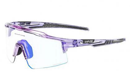 Kapvoe X75 Colour Sports Sunglasses (White/Blue)