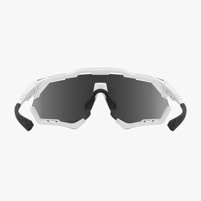 Scicon Aeroshade XL Sport Sunglasses (Multimirror Blue/White Gloss)
