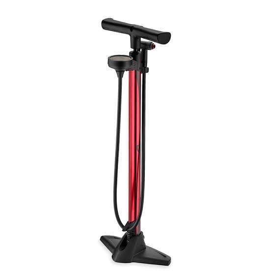 Giyo GF-5825 High Pressure Floor Pump (Maroon)