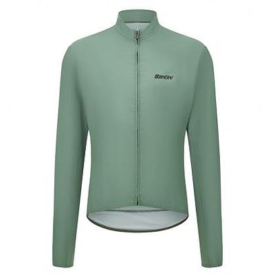 Santini Ready To Ride Unisex Wind Cycling Jacket (Sage Green)
