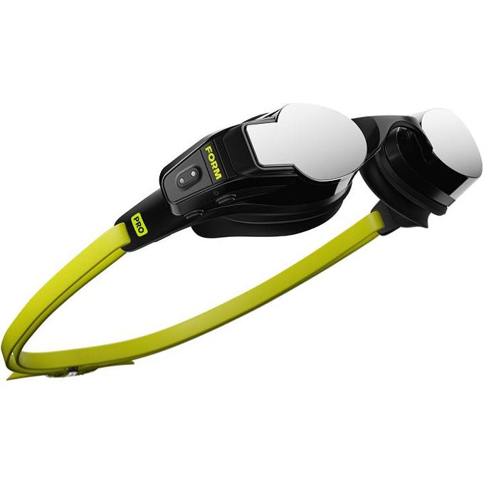 Form Swim Smart Swim 2 Pro Swimming Goggles (Clear/Yellow Black)