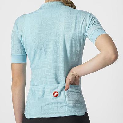 Castelli Promessa Jacquard Women's Cycling Jersey (Skylight)