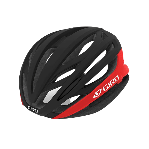 Giro Syntax MIPS Road Cycling Helmet (Matte Black/Bright Red)