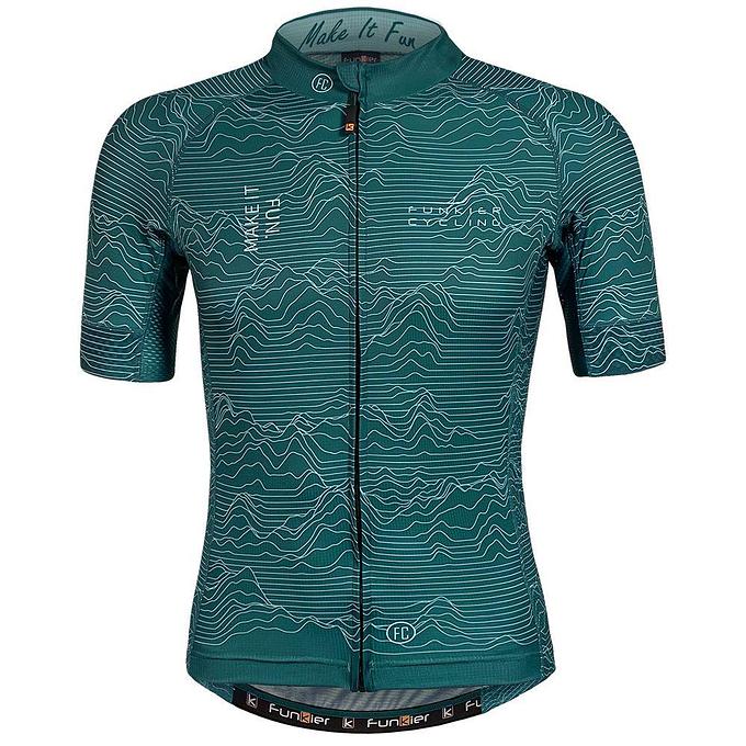 Funkier Rossini Pro Mens Cycling Jersey (Green)