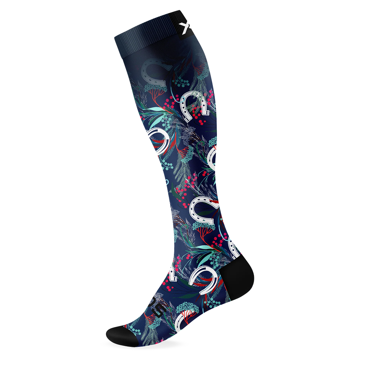 Sox Footwear Horseshoe Unisex Multi Sport Socks (Print)