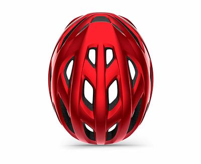 MET Idolo MIPS Road Cycling Helmet (Glossy Red Metallic)