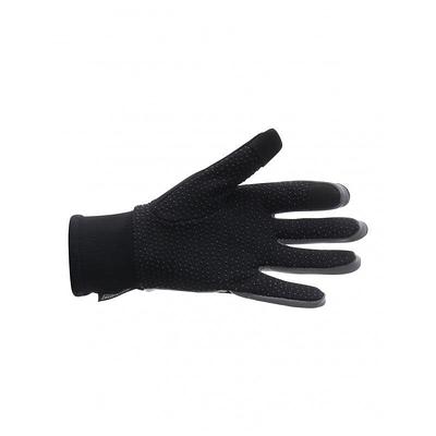 Santini H20 Vega Unisex Cycling Gloves (Black)