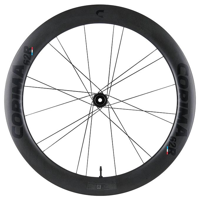 Corima 62R Carbon Tubeless Ready Disc Brake Wheel - Shimano (Mat Black)