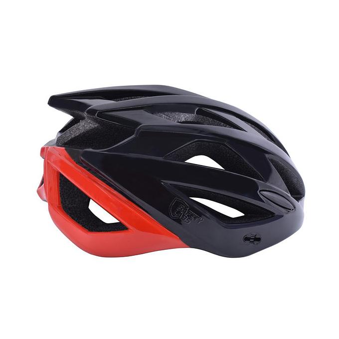Safety Labs Juno Road Cycling Helmet (Shiny Black/Red)