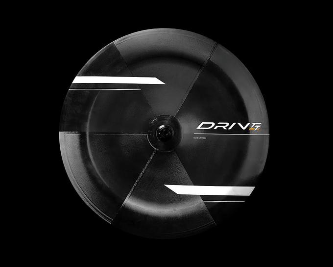 Elite Drive TT Disc Carbon Tubeless Ready Disc Brake Wheel - Shimano HG/SRAM XDR (Black)