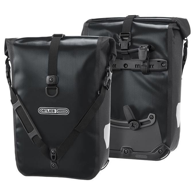 Ortlieb Sport Roller Classic Front Pannier - Pair (Black)