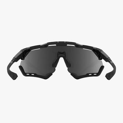 Scicon Aeroshade XL Sport Sunglasses (Multimirror Silver/Black Gloss)
