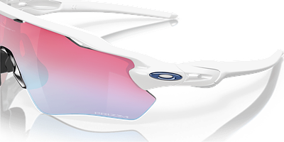 Oakley Radar EV Path Sport Sunglasses (Prizm Snow Sapphire/Polished White)