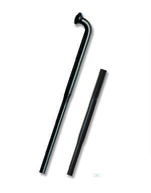 CN Spoke DB 454 Double Butted Stainless Spoke (Black)