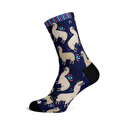 Sox Footwear Alpacas  Casual Unisex Multi Sport Socks (Print)