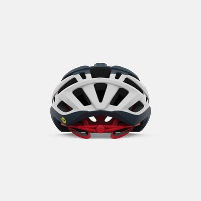 Giro Agilis Mips Road Cycling Helmet (Matte Midnight/White/Bright Red)