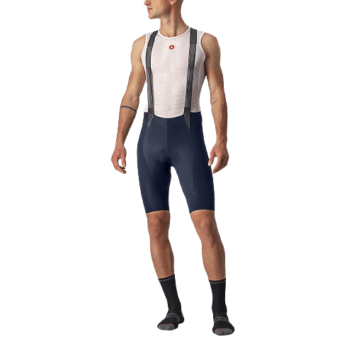Castelli Free Aero RC Mens Cycling Bibshorts (Savile Blue)