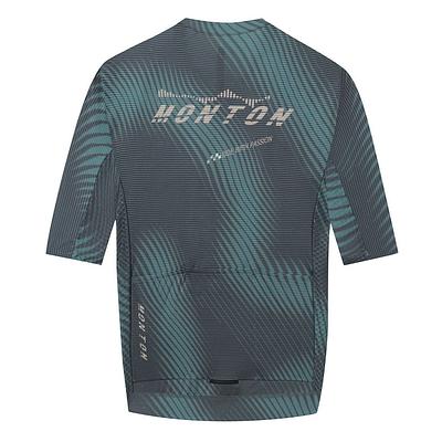 Monton Shadow Fade Men's Cycling Jersey (Green Grey)