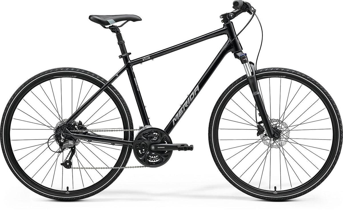 Merida Crossway 40 (Black/Silver)