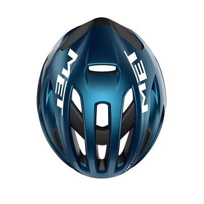 [Open Box] MET Rivale MIPS Road Cycling Helmet (Teal Blue Metallic/Glossy)