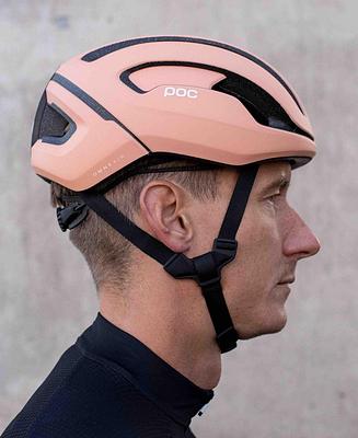 POC Omne Air Spin Road Cycling Helmet (Uranium Black/Fluorite Green Matt)