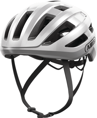 Abus Powerdome Road Cycling Helmet (Gleam Silver)