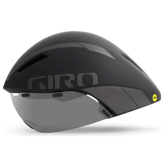 Giro Aerohead MIPS Aero Road Cycling Helmet (Matte Black/Titanium)