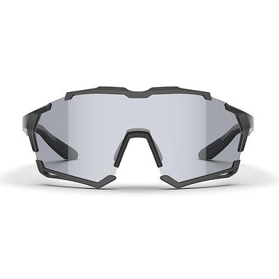 Magicshine Versatile Photochromic Sport Sunglasses (Clear/Black)