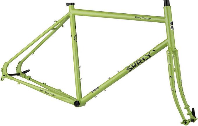 Surly Disc Trucker Road Frameset (Pea Lime Soup)