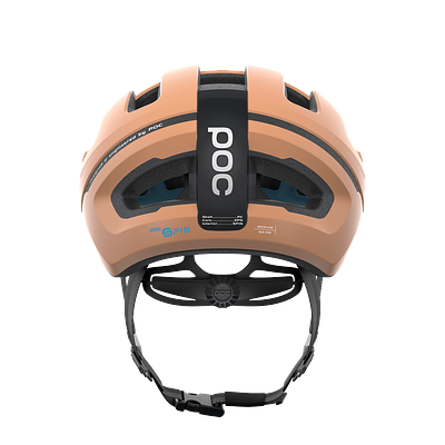 POC Omne Air Spin Road Cycling Helmet (Uranium Black/Fluorite Green Matt)