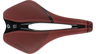 Prologo Dimension Tri Nack Saddle (Brick Red/Natural Black)