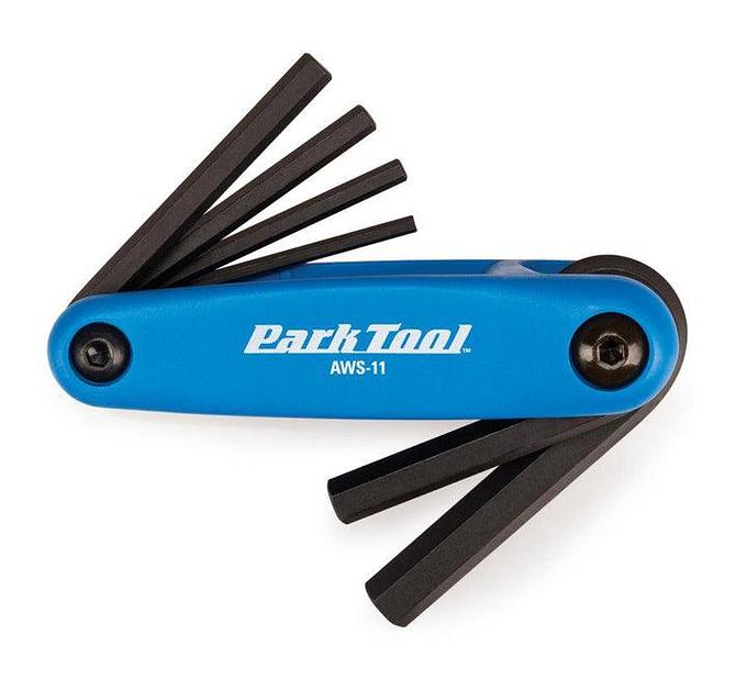 Park Tool Fold-up Hex Wrench Set (3mm-6mm/8mm/10mm)