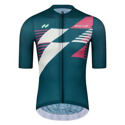 Monton Urban Plus U2 Men's Cycling Jersey (Lake Blue)