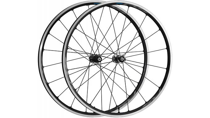 Shimano Ultegra RS500 Aluminium Tubeless Road Rim Brake Wheel - Shimano/Sram (Black)