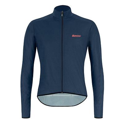 Santini Nebula Puro Windbreaker Mens Cycling Vest (Nautica Blue)