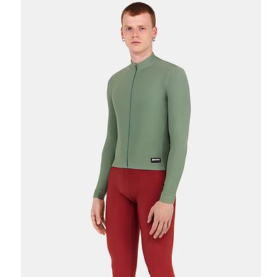 Santini Ready To Ride Unisex Long Sleeve Cycling Jersey (Sage Green)