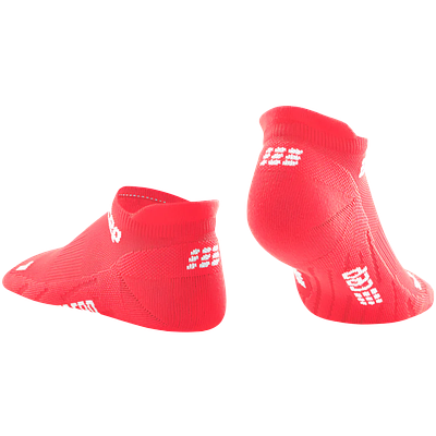 CEP Compression The Run No Show 4.0 Men's Running Socks (Pink)