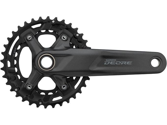 Shimano Deore FC-M4100-2 Pressfit Crankset (Black)